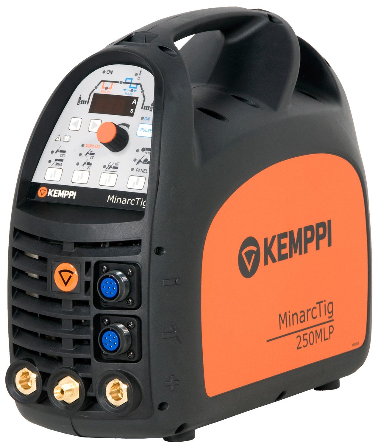 P0612TX  Kemppi MinarcTig 250 MLP with 8m TX165GF8 Torch, Earth Cable & Gas Hose